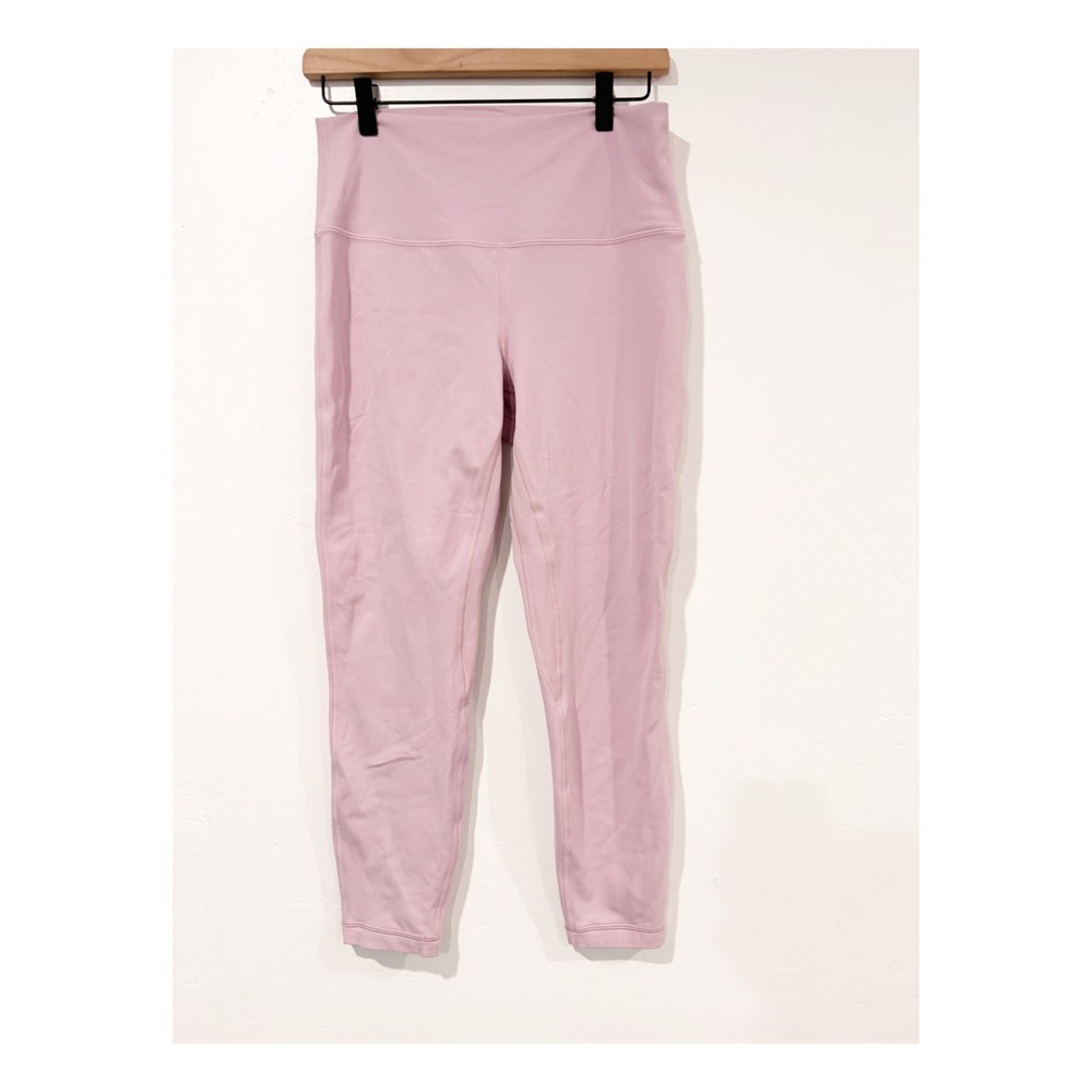 Lululemon Align High-Rise Pink Peony Nulu Yoga Leggings Size 10